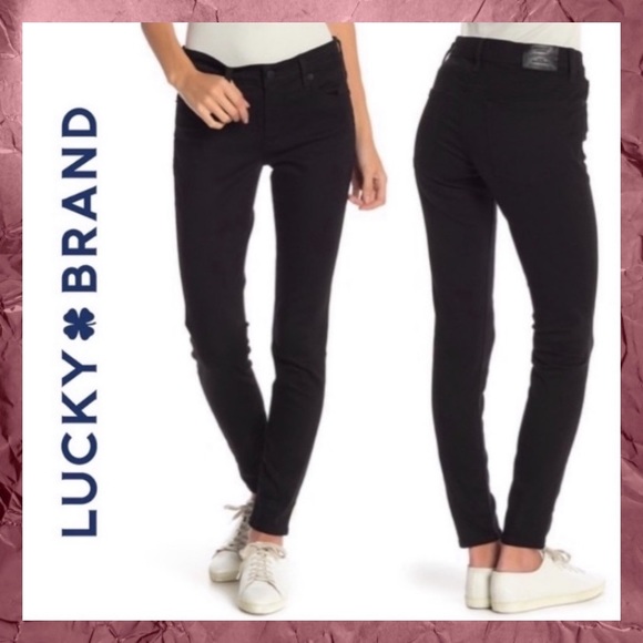 Lucky Brand Denim - Lucky Brand Faded Black Brooke Legging Jeans 12 31